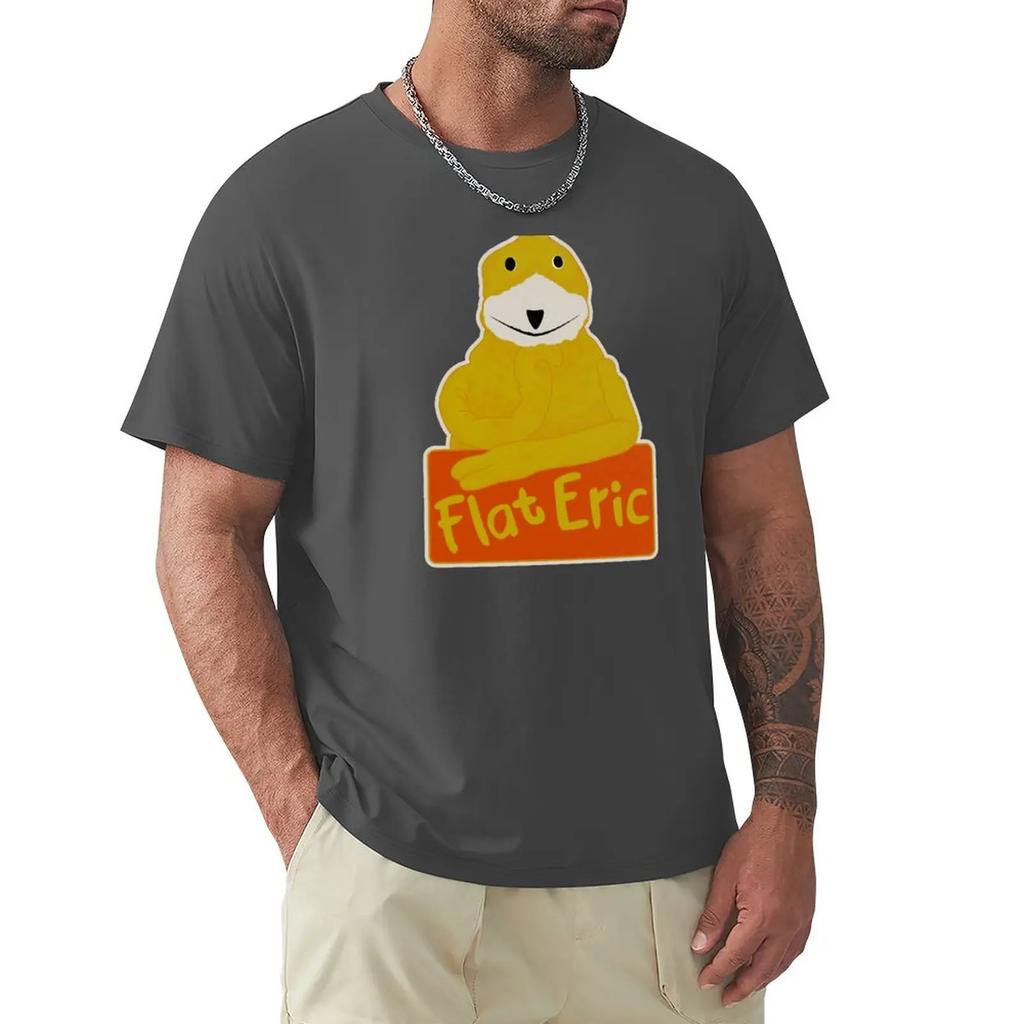 fashion t-shirt Flat Eric T-Shirt animal print shirt for boys plain t-shirt korean fashion tall tshirts graphic t shirt