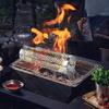 Stainless Steel Barbecue Cage Cylinder Barbecue Grill Tube Net Portable BBQ Basket Party