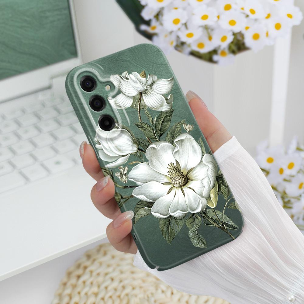 Gorgeous Magnolia Phone Case For Samsung Galaxy A57 A37 A17 A56 A36 A26 A16 A06 A55 A35 A25 A15 A05 4G 5G Film Hard Cover