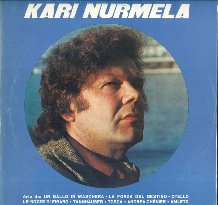 

LP Record KARI NURMELA Kari Nurmela GB7 BONGIOVANNI Italy Classical Used