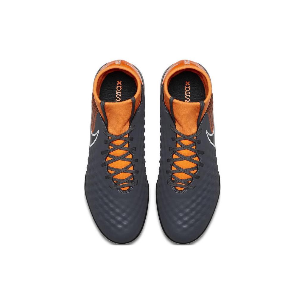Nike Magista Obra 2 Academy DF Grau Orange Herren Stollen AH7311-080