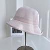 Thin Fisherman's Hats Knitted Sun Hat Fashion Women Bucket Hat  Outdoor Beach Vacation Wear