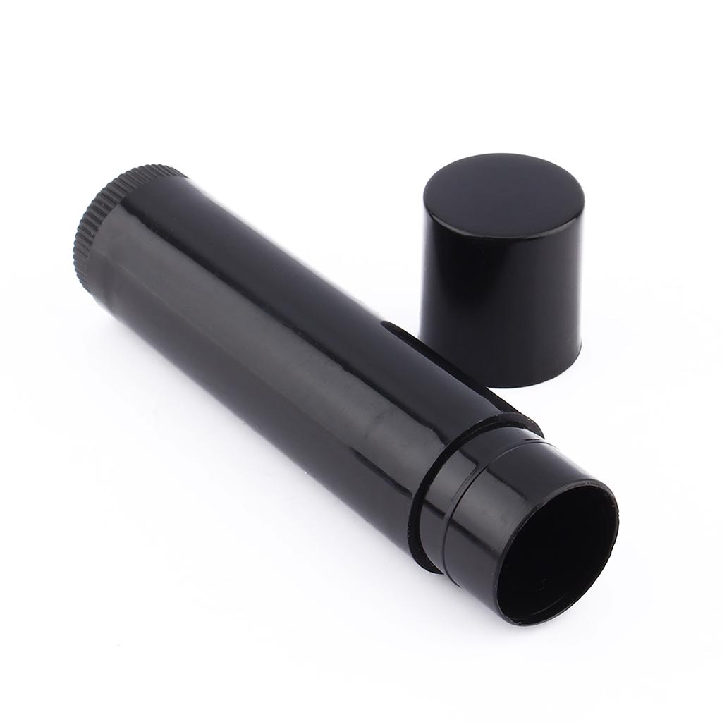 Empty Plastic Lipstick Tubes, 100PCS 5ml Empty Lipstick Lip Balm Container Tube, Portable for Lip Gloss Balm with Safe Plastic Material, Refillable
