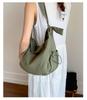 High-Quality Large Capacity Crossbody Shoulder Bag - Fashionable, Simple, Lightweight Underarm Backpack