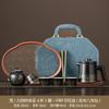 High-end Gift Box Business Portable Set, One Pot of Four Cups, Business Trip Car Travel Tea Set Business