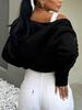 Damen Kapuzen-Cardigan Sweatshirt mit langem Ärmel und Reißverschluss - Lässig und vielseitig
