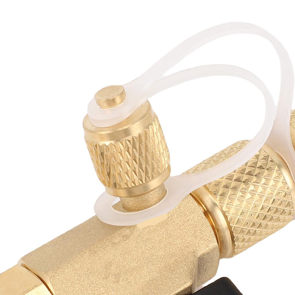 Valve Cores Removal Tool SAE 1 4in and 5 16in Interface Valve Cores Remover Installer for R22 R410 R32 R22 600A 404