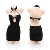 Large Size Erotic Underwear New Sexy Embroidery Slit Cheongsam Classical Uniform Temptation Tease Man Couple Toy