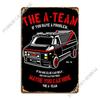 TheATeamRetroTinSign The A Team Metal Sign - Retro Tin Sign Poster, Pub/Kitchen Mural Wall Decor
