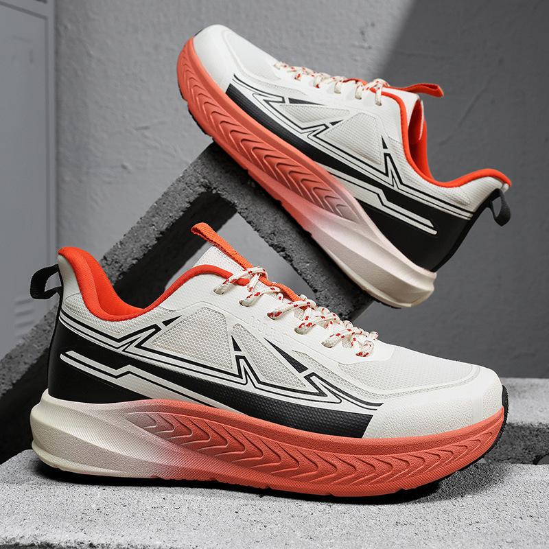 Outdoor Casual Sports Shoes Men's Shoes Large Size Mesh Breathable Thin Light Soft Sole Versatile and Comfortable