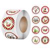 100-500Pcs Premium-Quality White Merry Premium-Quality Christmas Premium-Quality Label High-Standard Stickers Premium-Quality For High-Standard Card