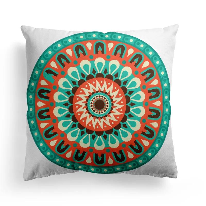 Creative Modern Ethnic Geometry Pillowcase Simple Black/White Sofa Cushion Case Hot Nordic Livingroom Bedroom Decorative Pillows