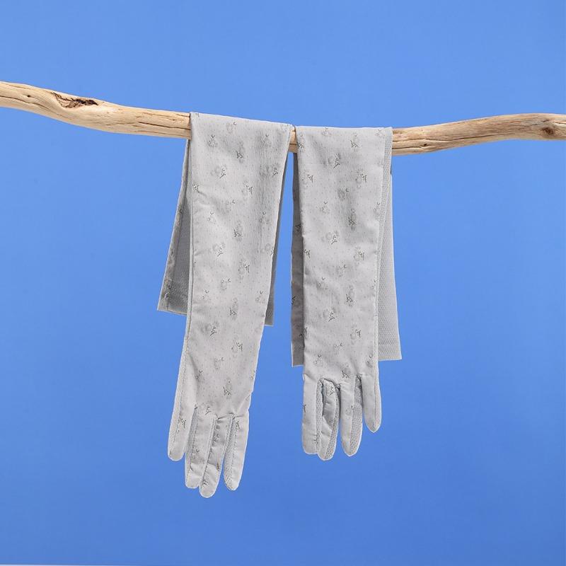 Ice Sleeve Sunscreen Gloves Ladies Summer Sleeves UV Protection Hand Sleeves Ice Silk Sleeves Cool Driving Outdoor Ice Sleeves