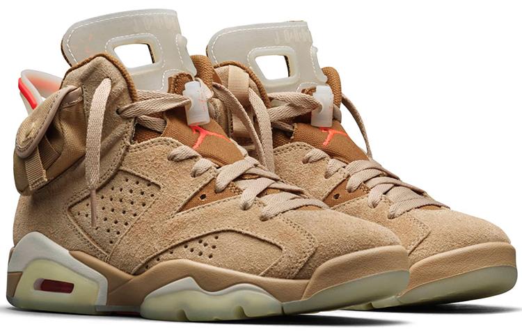 Jordan 6 Retro Travis Scott British Khaki DH0690-200