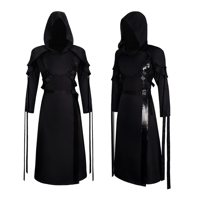 Dead By Daylight The Ghost Face Cosplay Costume With Polyester Spandex For Anime Role Playing Fans