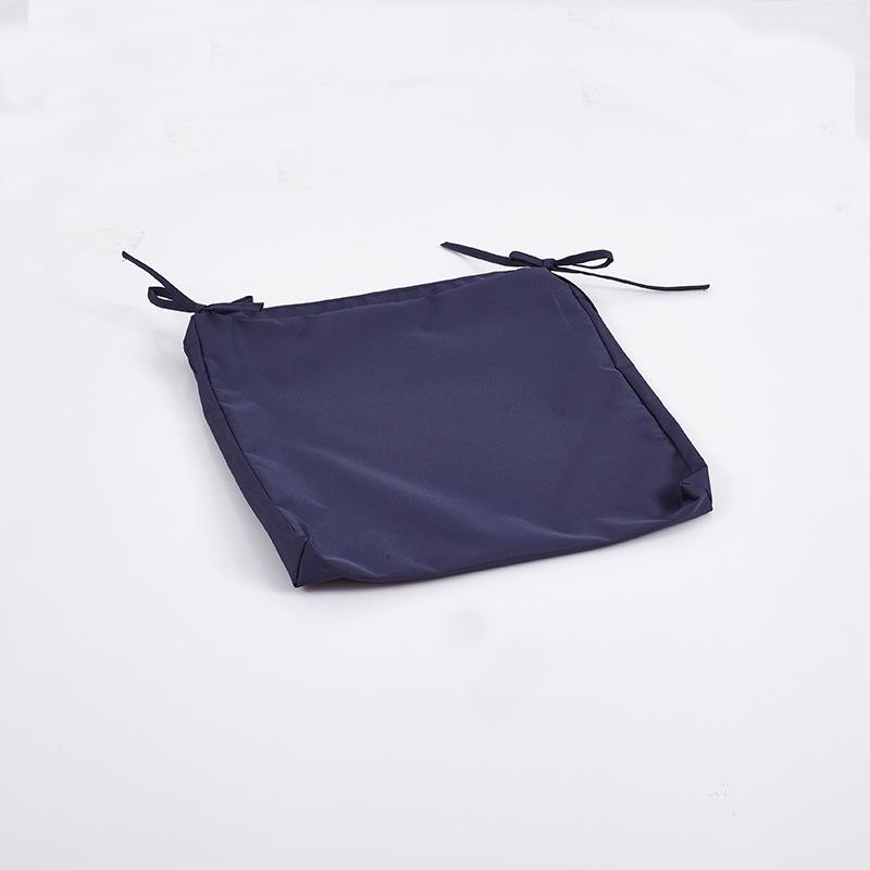 Outdoor Waterproof Cushion Cover, Garden Courtyard Sofa Rattan Chair Seat Pad Replacement, Anti-slip Lace-up Bench Cushion Cover