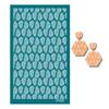 23 Styles Self-Adhesive Silk Screen Stencils for Polymer Clay Palm Leaves Reusable Mesh Transfer Printing Earring Jewelry Making