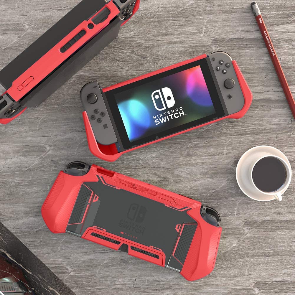 Mumba Nintendo Switch Case Ochranný kryt TPU Grip Dokovatelné příslušenství Kompatibilní s Nintendo Switch a ovladačem Nintendo Joy-Con [řada Blade]