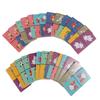 Learning Plaything Animal Domino Puzzle Toy Wooden Wooden Domino Building Blocks Set   Tollder