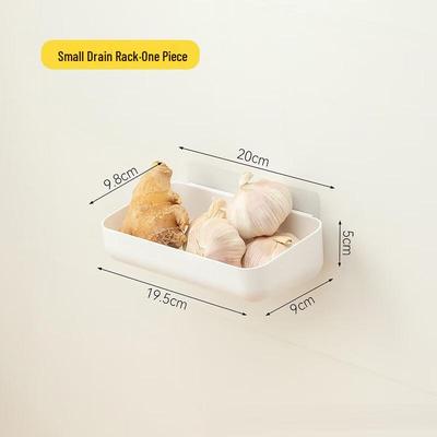 Shangqi Kitchen Wall-Mounted Spice & Produce Storage Basket