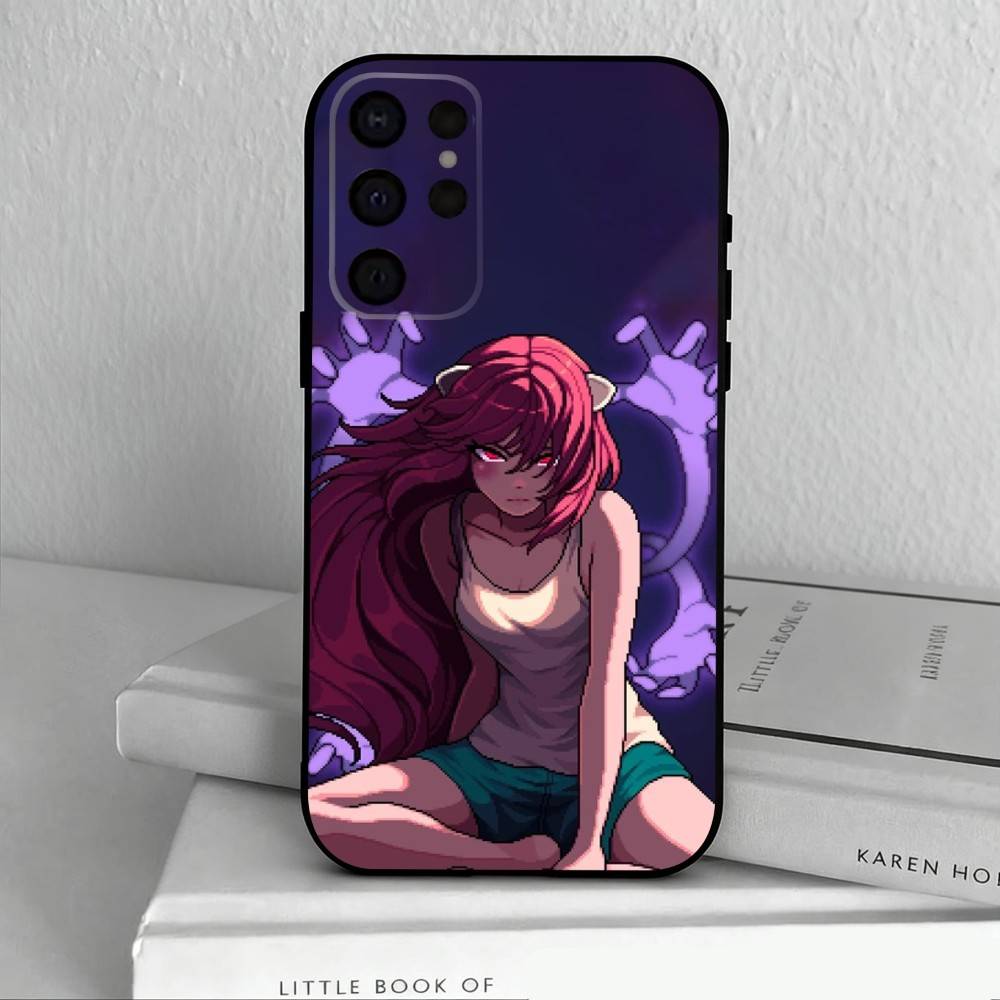 E-Elfen Lied L-Lilium Lucy  Phone Case For Samsung S25,S24,S21,S22,S23,S30,Ultra,S20,Plus,Others Soft Black Cover