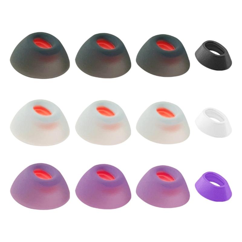 Silicone Ear Tips Earbud Covers for Tune Wireless Earbuds, Comfort Fit Replacement Eartips