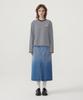 COVERNAT WOMAN Striped Long Sleeve Navy