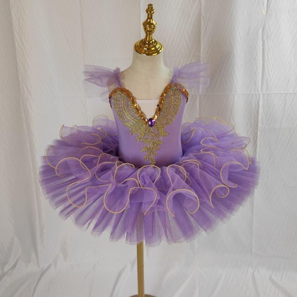 Sequin Ballet Tutu Modern Performance Clothes Fashion Princess Dress  Dance