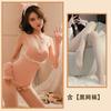 Sex Bunny Uniform Transparent Suspender Lace Open Gear Free Temptation Hot Tease Pajama Dress