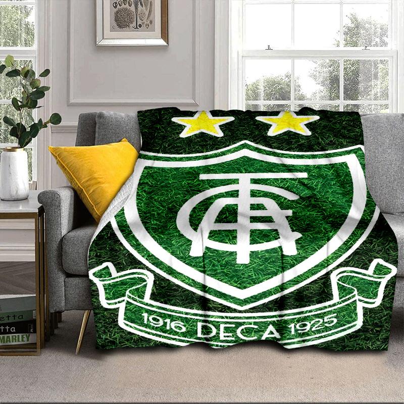 America Futebol Clube Portable Blanket/Soft Blanket Bedding Blanket Suitable for Travel Camping Living Rooms Offices Sofas Fan Gifts