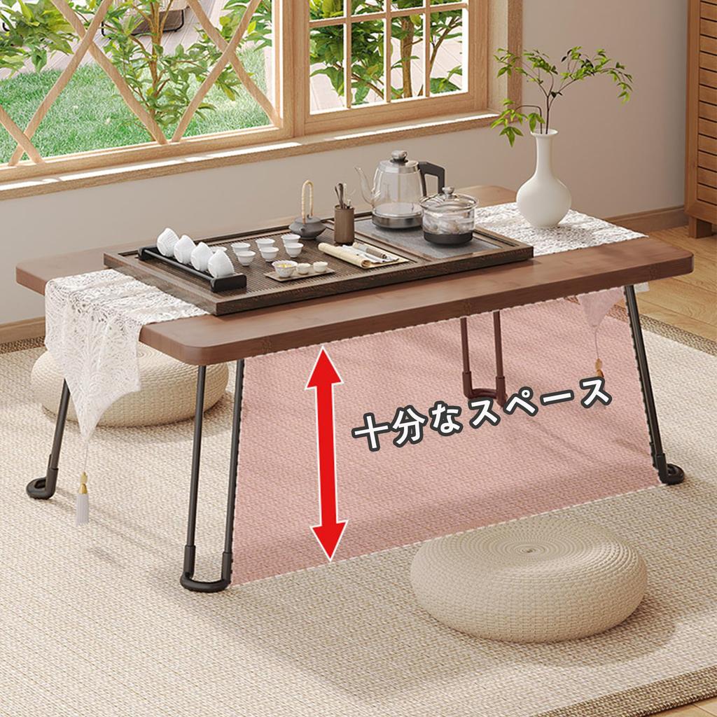 Yanhao Folding 70cm Wide x 48cm Deep x 36cm Perfect for Living or Office Folds Up to Save No Assembly Light Table, High, Alone, Studying, Use, Space,