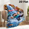 Custom name/text Minecraft Steve Mystery Cube Blanket Suitable All Seasons Soft Comfortable Office Blanket Holiday Birthday Gift Blanket Soft Comforta