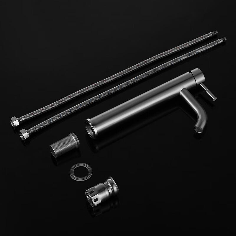 MDNG Bathroom Basin Faucet - Curved Spout (2-Pack)