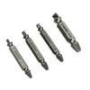 4pcs Damaged Screw Extractor Drill Bits Set Broken Speed Out Easy Out Bolt Stud Stripped Screw Remover Tool