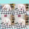 Lolita Bunny Plush Small Shoulder Bag With Zipper Closure For Daily Use