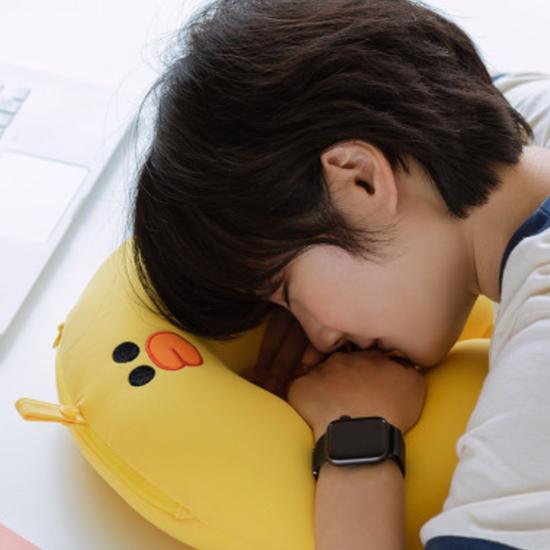 LINE FRIENDS Подушка для шеи «два в одном» с бусинами