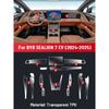 Auto Anti-scratch Car Interior Center Console Media Dashboard Navigation TPU Protector Film For BYD SEALION 7 Electric 2024