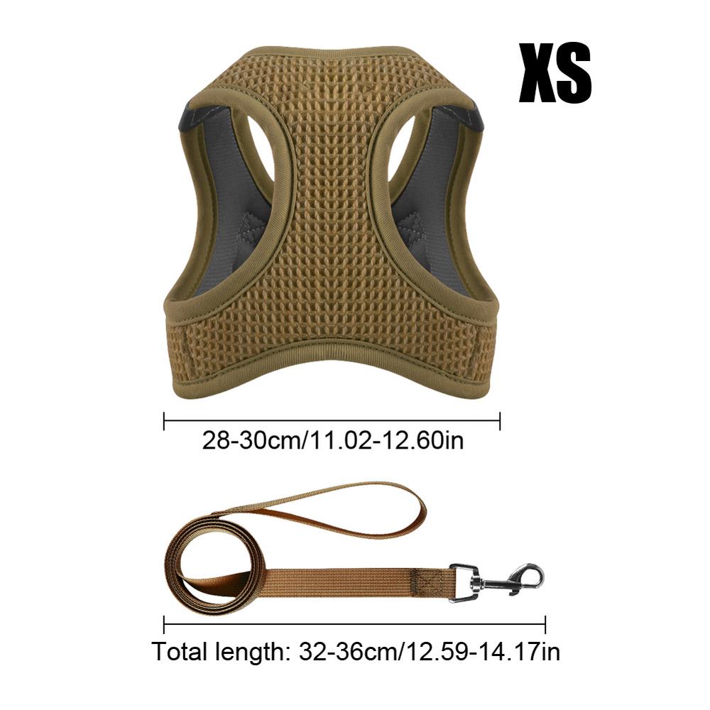 

Защитная шлейка для кошек, предотвращающая побег, Нагрудная шлейка для кошек, Защита от побега, Светоотражающая, Дышащая сетчатая куртка, Легкая, для котят, для прогулок на улице жёлтый