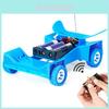 Coche de Carreras a Control Remoto Inalámbrico Hecho por Uno Mismo Modelo Kit de Ensamblaje Juguete Rompecabezas para Niños Kit Educativo de Física para Niños