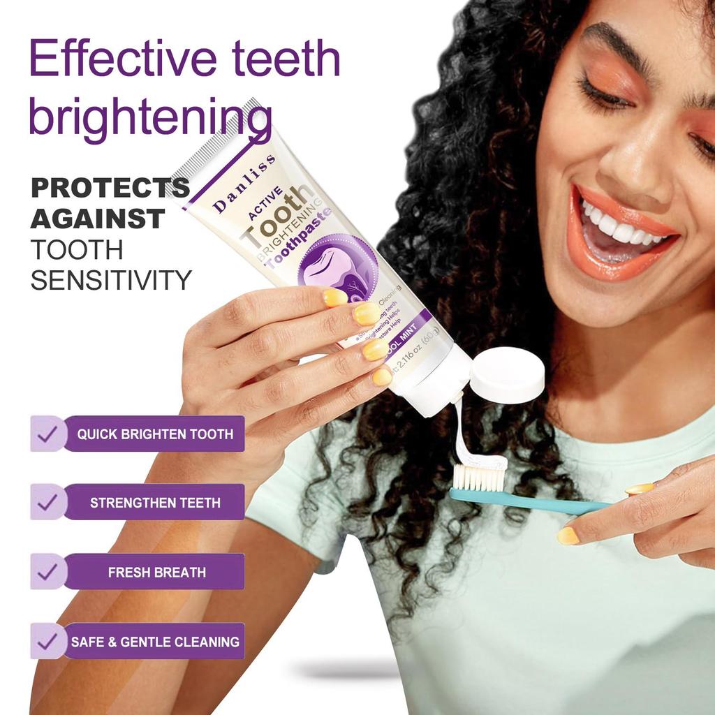 Tooth Refresh Toothpaste-Cleaning, Restore & Protect Teeth, Deep into Corner-Suitable For Sensitive Teeth-60g