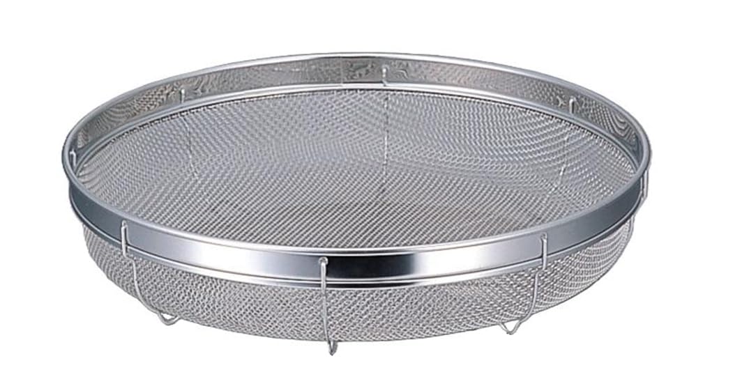 Kanei Kogyo Shapeline Stainless Steel Shallow Made in Japan 18-8 Colander, 31cm,