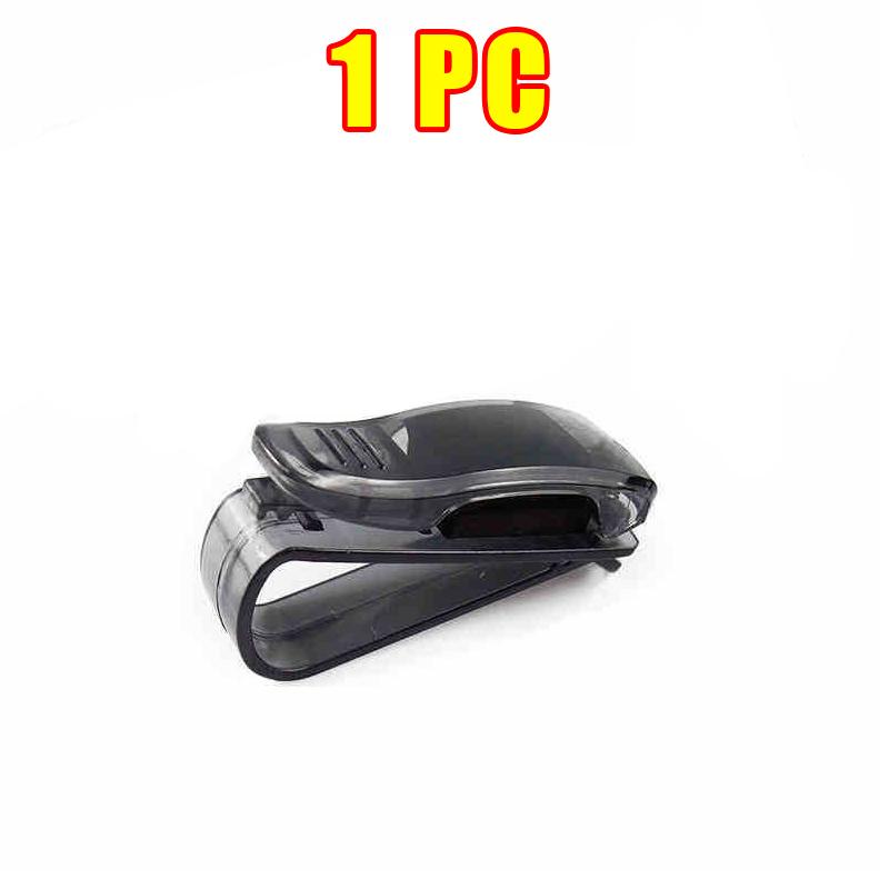 Car Glasses Case Holder Auto Sun Visor Glasses Sunglasses Organizer Clip Card Holder Eyeglasses Car Accessories Interior