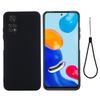 For Xiaomi Redmi Note 11 Pro 4G / 5G Pure Color Liquid Silicone Shockproof Phone Case