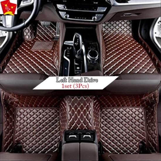 

Для Toyota Corolla 2014 2015 2016 2017 2018 Автомобильные коврики Кожаные ковры Пользовательские аксессуары для салона автомобиля кофейный