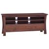 Day and Night - Day and Night TV Cabinet Solid Mahogany Wood Classic Brown 100x30x45 Cm