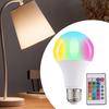RGB Light Bulbs Household Lighting Dimmable 24 Key Remote Control Smart Lamp 16 Colors RGB Bulb LED Bulbs Atmosphere Light