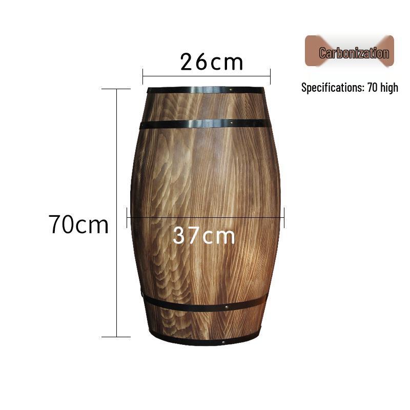 Wooden Wine Barrel Decoration - Oak Beer Barrel Wedding & Bar Photography Prop