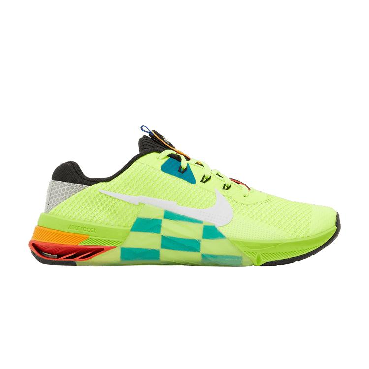 Nike Metcon 7 AMP Volt Bright Spruce Checkered 41