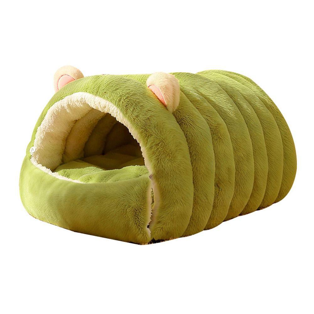 Warm House Puppy Nest Closed Cat Sleeping Bag Cute Cat Bed  for Winter