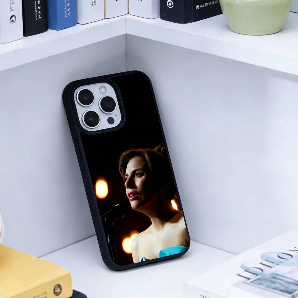 B-Lady Gaga  Phone Case For iPhone17,16,15,14,13 Plus,Pro Max Magnetic For Magsafe Wireless Charging